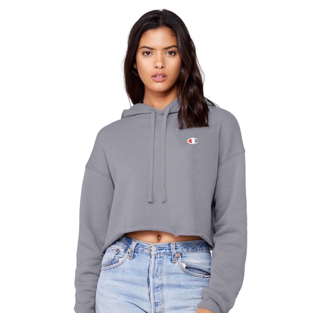 C crop hoodie, crop top hoodie